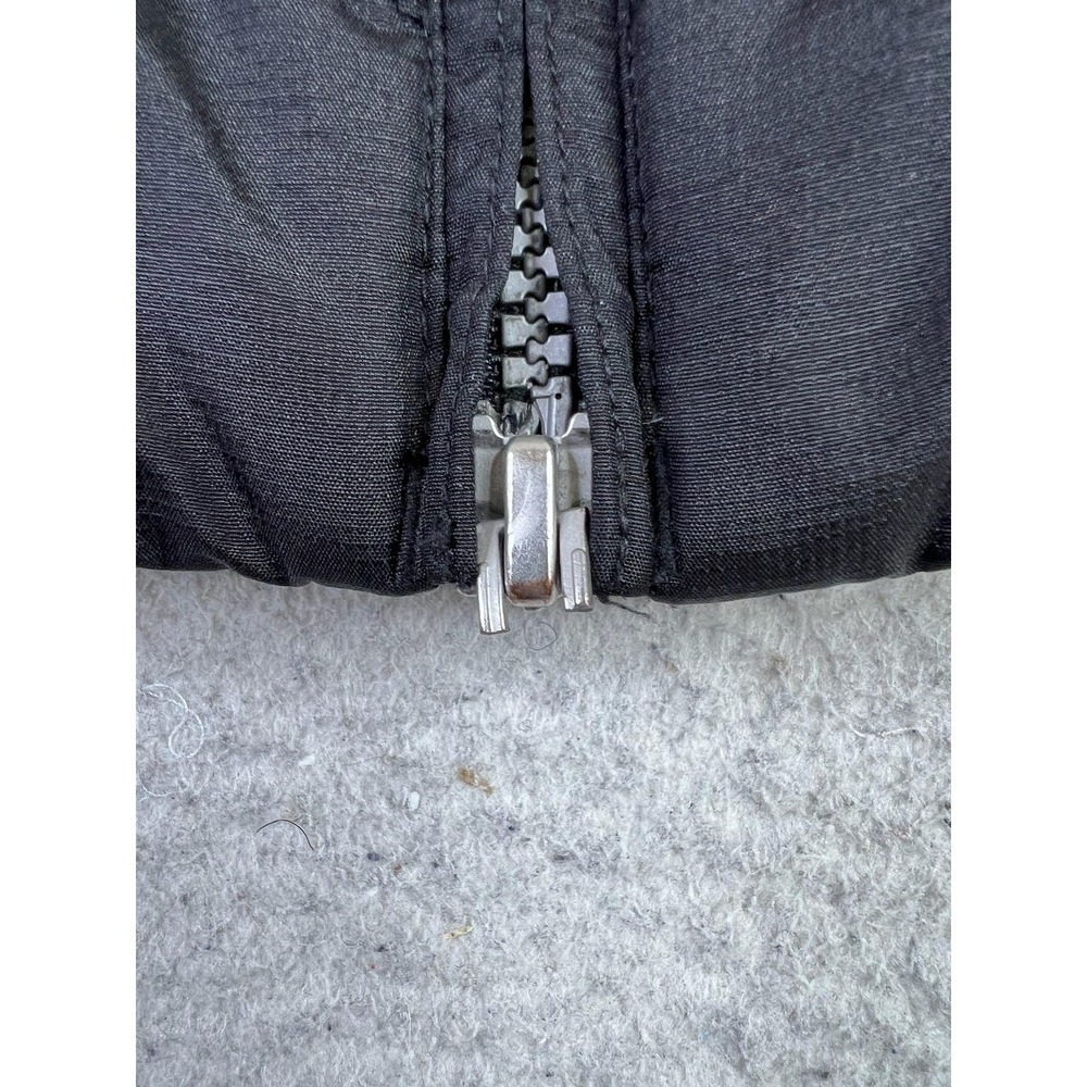 Eddie Bauer Coat Womens Small Black Down Hooded Zip Long Quilted Puffer Parka - Picture 4 of 14